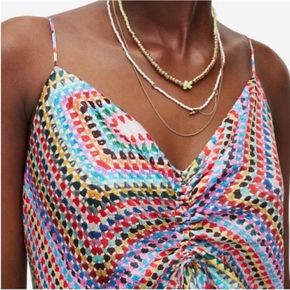 All Saints Multicolor Patterned Dress - Picture 3 of 10